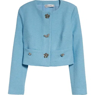 OSCAR DE LA RENTA OSCAR DE LA RENTA TWEED SUITING JACKET