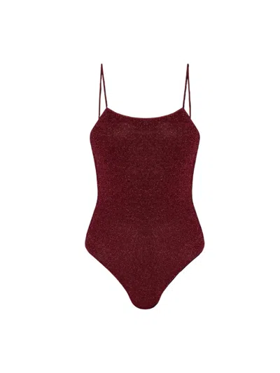 OSEREE ONE-PIECE SWIMSUIT OSEREE BURGUNDY