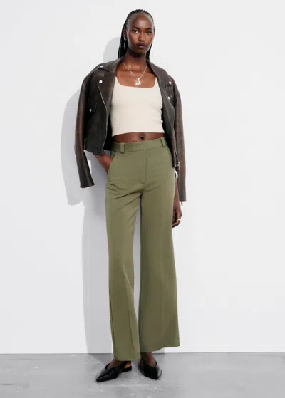 OTHER STORIES WIDE PRESS-CREASE TROUSERS