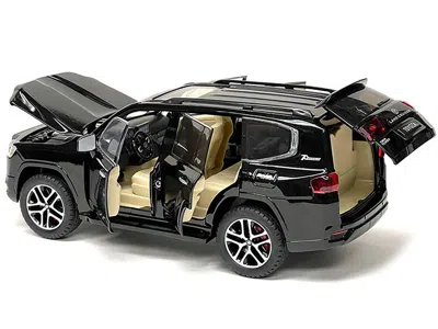 OTHER TOYOTA LAND CRUISER BLACK METALLIC 1/24 DIECAST MODEL CAR