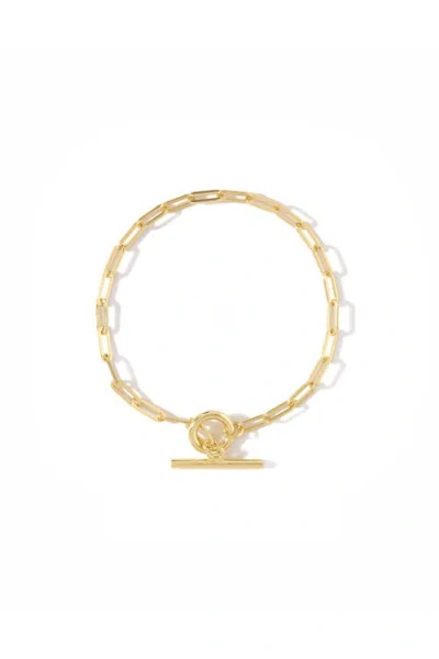 OTIUMBERG OTIUMBERG 14KT GOLD LOVE LINK BRACELET