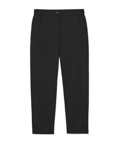 OTTOD'AME ELASTIC WAIST CASUAL PANTS