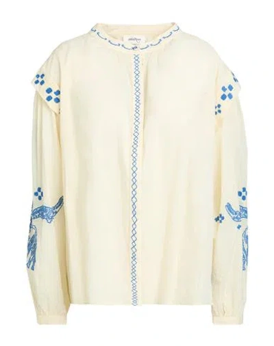 OTTOD'AME OTTOD'AME WOMAN SHIRT PASTEL YELLOW SIZE 10 COTTON, POLYESTER