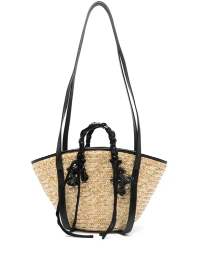 OTTOLINGER RAFFIA TOTE BAG
