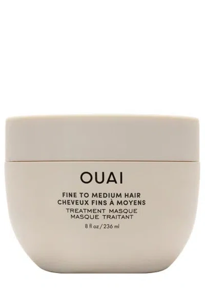 OUAI OUAI FINE/ MEDIUM HAIR TREATMENT MASQUE 236ML, TREATMENTS, FLORAL
