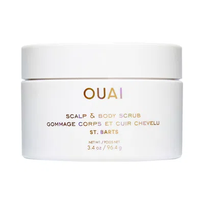 OUAI MINI ST. BARTS CLEANSING SCALP & BODY SUGAR SCRUB 3.4 OZ / 100 ML