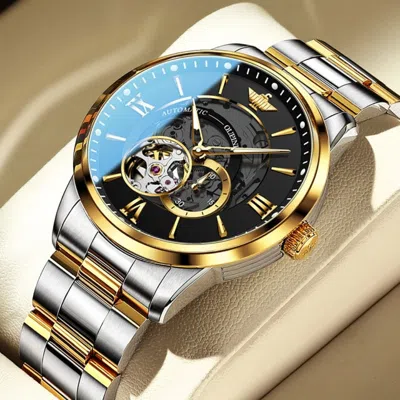 OUPINKE OUPINKE 3190 LUXURY MEN'S WRISTWATCH WATERPROOF LUMINOUS SAPPHIRE TUNGSTEN