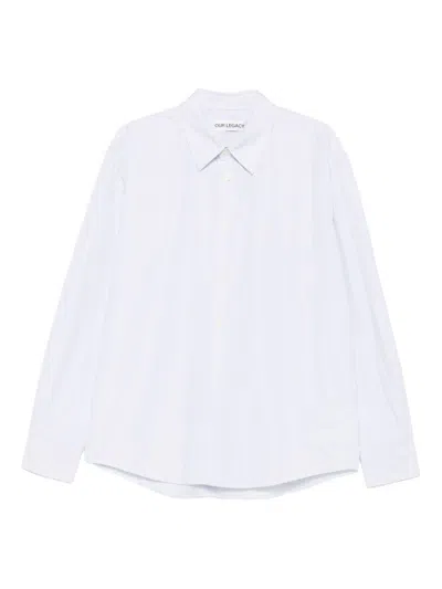 OUR LEGACY CAMICIA BEYOND UOMO AZZURA