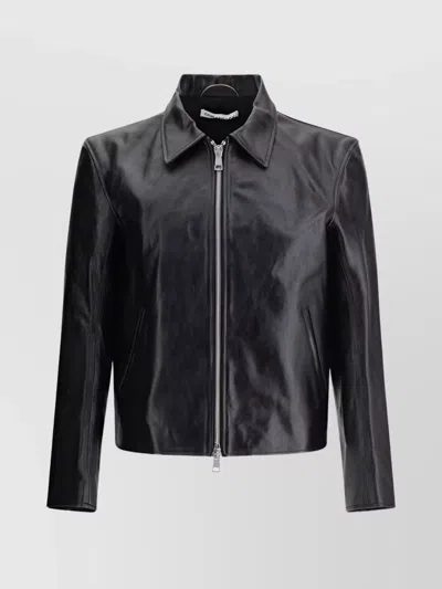 OUR LEGACY CLEAN FIT LEATHER JACKET