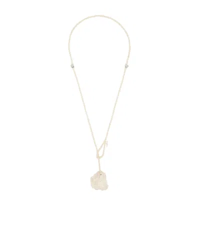 OUR LEGACY CROCHET CATCH NECKLACE