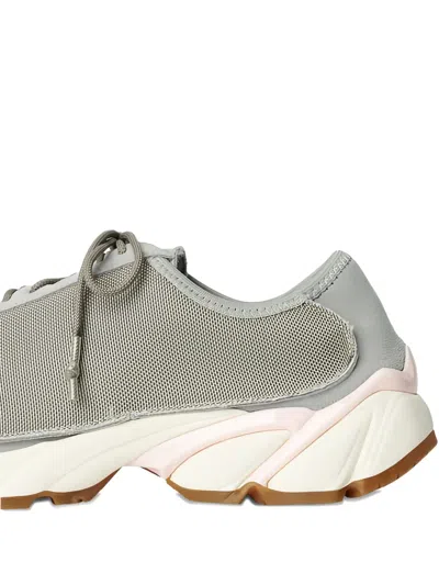 OUR LEGACY KLOVE SUEDE-PANEL LACE-UP SNEAKERS