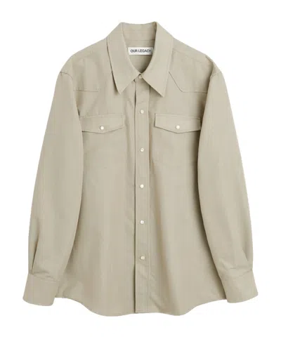 OUR LEGACY OUR LEGACY WESTERN STYLE SHIRT