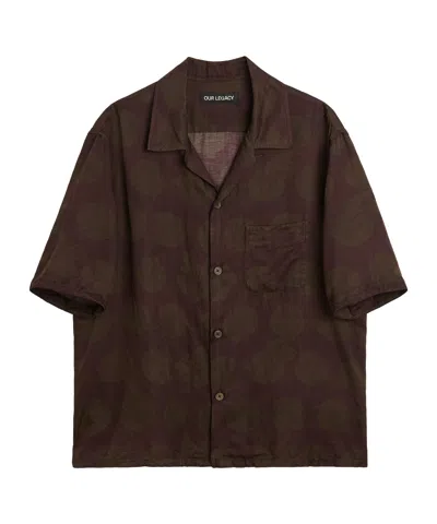 OUR LEGACY OUR LEGACY DOTTED PRINT SHIRT