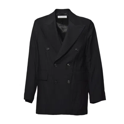 OUR LEGACY OUR LEGACY SHARP BLACK VISCOSE BLAZER