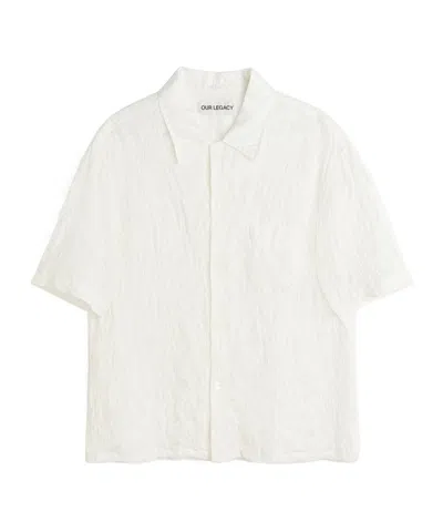 OUR LEGACY OUR LEGACY HEUSEN SHORT-SLEEVED SHIRT