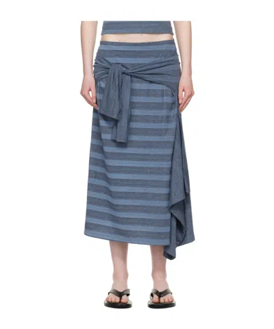 OUR LEGACY STRIPED SKIRT