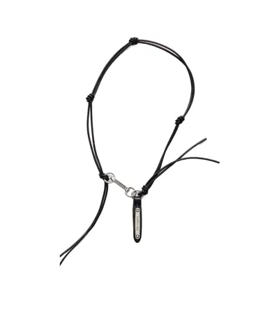 OUR LEGACY OUR LEGACY SUPER SLIM LADON CORD NECKLACE