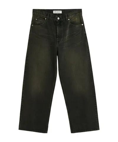 OUR LEGACY OUR LEGACY WIDE LEG JEANS