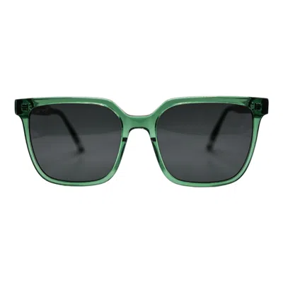 OUT EAST EYEWEAR WOMEN'S GREEN / BLACK OCEANVIEW SUNGLASSES
