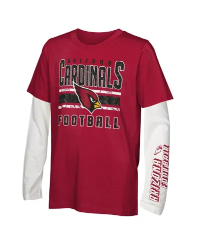 OUTERSTUFF PRESCHOOL 2-PIECE ARIZONA CARDINALS IN THE MIX T-SHIRT COMBO SET