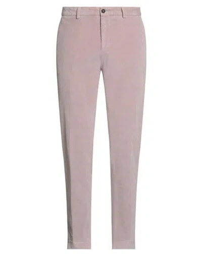OUTFIT OUT/FIT MAN PANTS LIGHT PINK SIZE 36 COTTON, ELASTANE