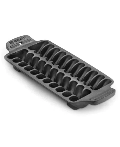 OUTSET CAST IRON 13.25" SHRIMP GRILL PAN