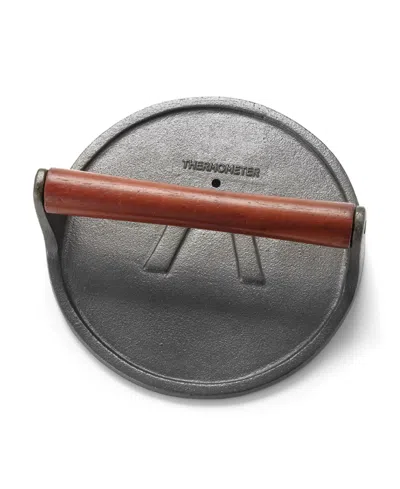 OUTSET CAST IRON 8" ROUND GRILL PRESS