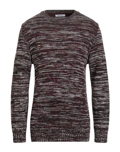 OVER-D OVER/D MAN SWEATER BURGUNDY SIZE XL ACRYLIC