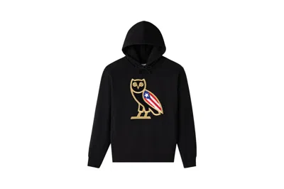 OVO OVO INTERNATIONAL OG PUERTO RICO HOODIE BLACK