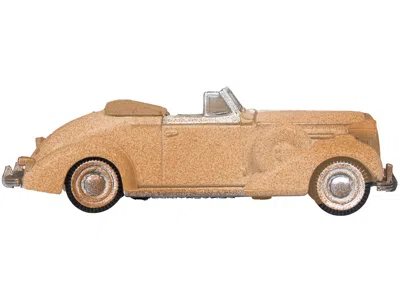 OXFORD DIECAST 1936 BUICK SPECIAL CONVERTIBLE COUPE BEIGE (RUSTED) "JUNKYARD PROJECT" 1/87 (HO) SCALE DIECAST MODEL