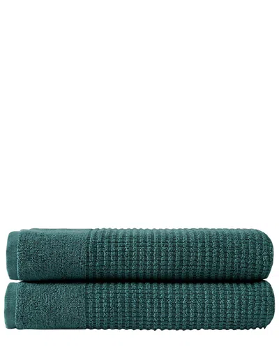 OZAN PREMIUM HOME OZAN PREMIUM HOME SORANO COLLECTION 2PC TURKISH COTTON BATH TOWEL SET