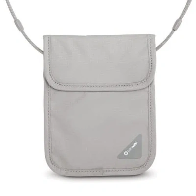 PACSAFE PACSAFE COVERSAFE X75 ANTI-THEFT RFID BLOCKING NECK POUCH NEUTRAL GREY
