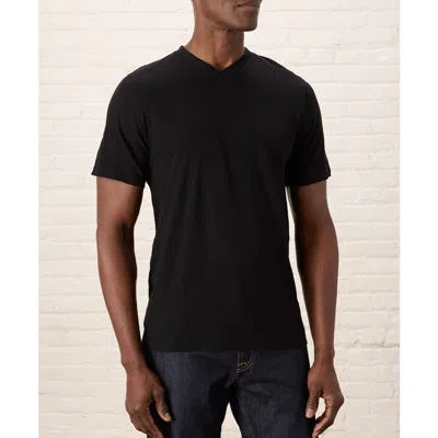 PACT PACT ORGANIC COTTON FEATHERWEIGHT SLUB V-NECK TEE