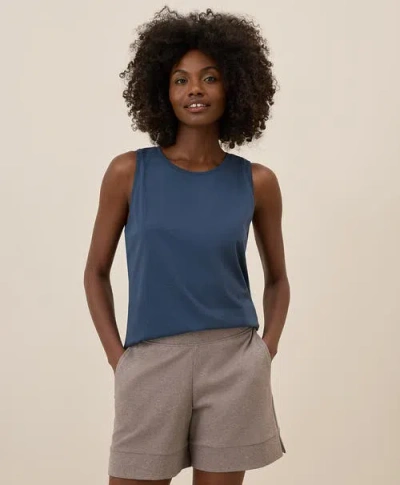 PACT PACT ORGANIC COTTON SOFTSPUN HIGH NECK TANK