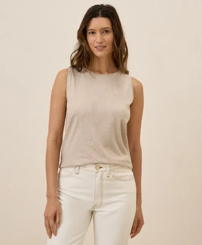 PACT PACT ORGANIC COTTON SOFTSPUN HIGH NECK TANK