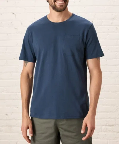 PACT PACT ORGANIC COTTON SOFTSPUN POCKET CREW TEE