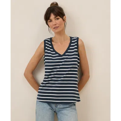 PACT PACT ORGANIC COTTON SOFTSPUN V-NECK TANK