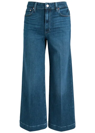 PAIGE PAIGE ANESSA CROPPED WIDE-LEG JEANS