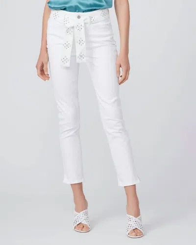 PAIGE HOXTON SLIM IN SOFT PEARL EMBELLISHED