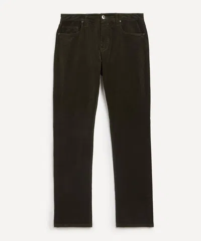 PAIGE PAIGE MENS FEDERAL SLIM STRAIGHT JEANS IN SHADED GLEN CORDUROY