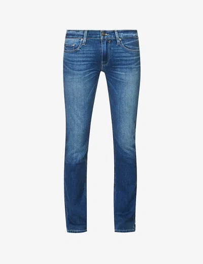 PAIGE MENS PAIGE LENNOX TAPERED-LEG MID-RISE STRETCH-DENIM JEANS