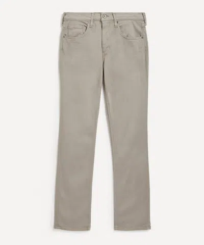 PAIGE PAIGE MENS TRANSCEND FEDERAL SLIM STRAIGHT JEANS IN SILVER PEARL
