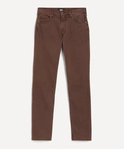 PAIGE PAIGE MENS TRANSCEND LENNOX SLIM JEANS IN VINTAGE SPANISH RED