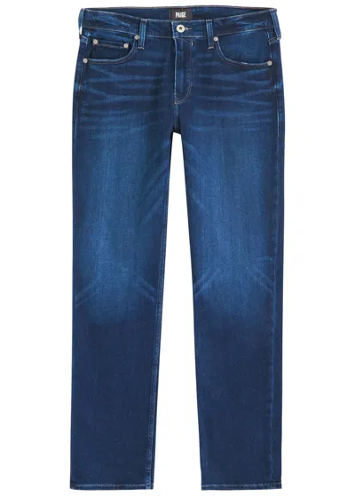PAIGE PAIGE NORMANDIE STRAIGHT-LEG JEANS