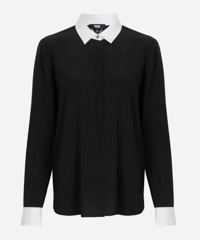 PAIGE PAIGE WOMEN'S BENTON SILK SHIRT