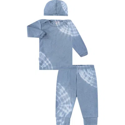 PAIGELAUREN PAIGELAUREN RIBBED TOP, JOGGERS & CAP SET