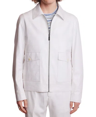 PAISLEY & GRAY MEN'S ZIP-FRONT BOMBER JACKET