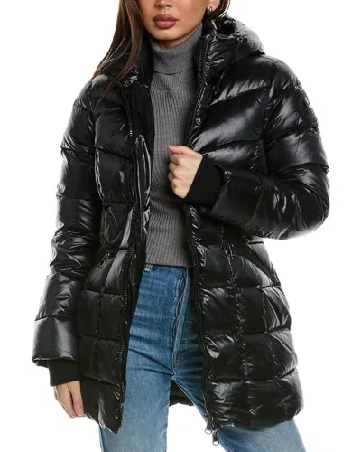 PAJAR PAJAR ZOLA BOX QUILT MID-LENGTH PUFFER COAT