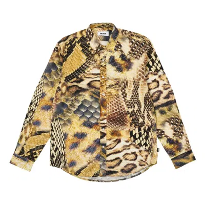 PALACE Palace Animal Print Shirt 'Yellow'