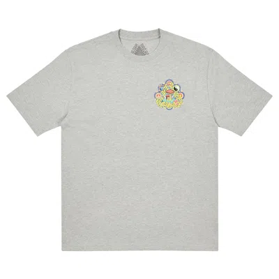 PALACE PALACE BUN 5G T-SHIRT 'GREY MARL'